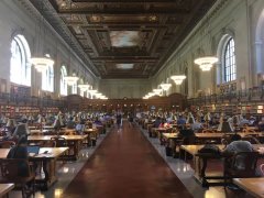 科学网参观纽约公共图书馆